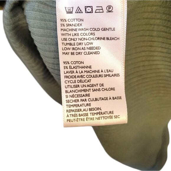 Free People Green Who Needs Sleep Ribbed V-Neck Dress - Picture 4 of 7